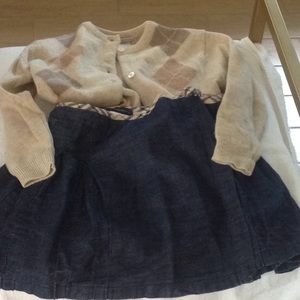 Burberry two piece set